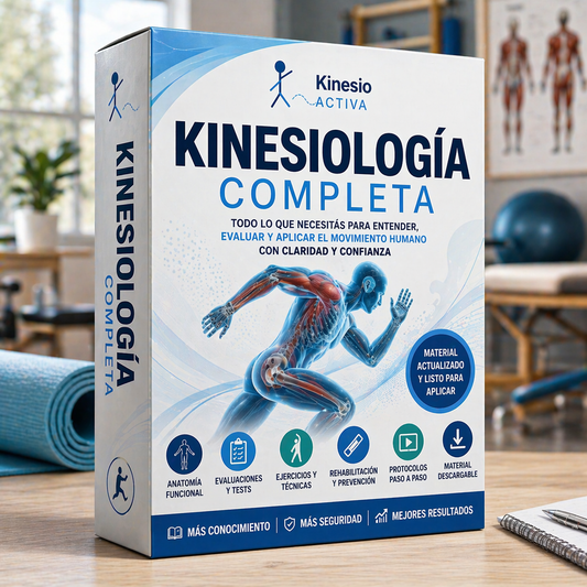 KINESIOLOGIA ACTIVA CURSO COMPLETO + 4 BONUS DE REGALO
